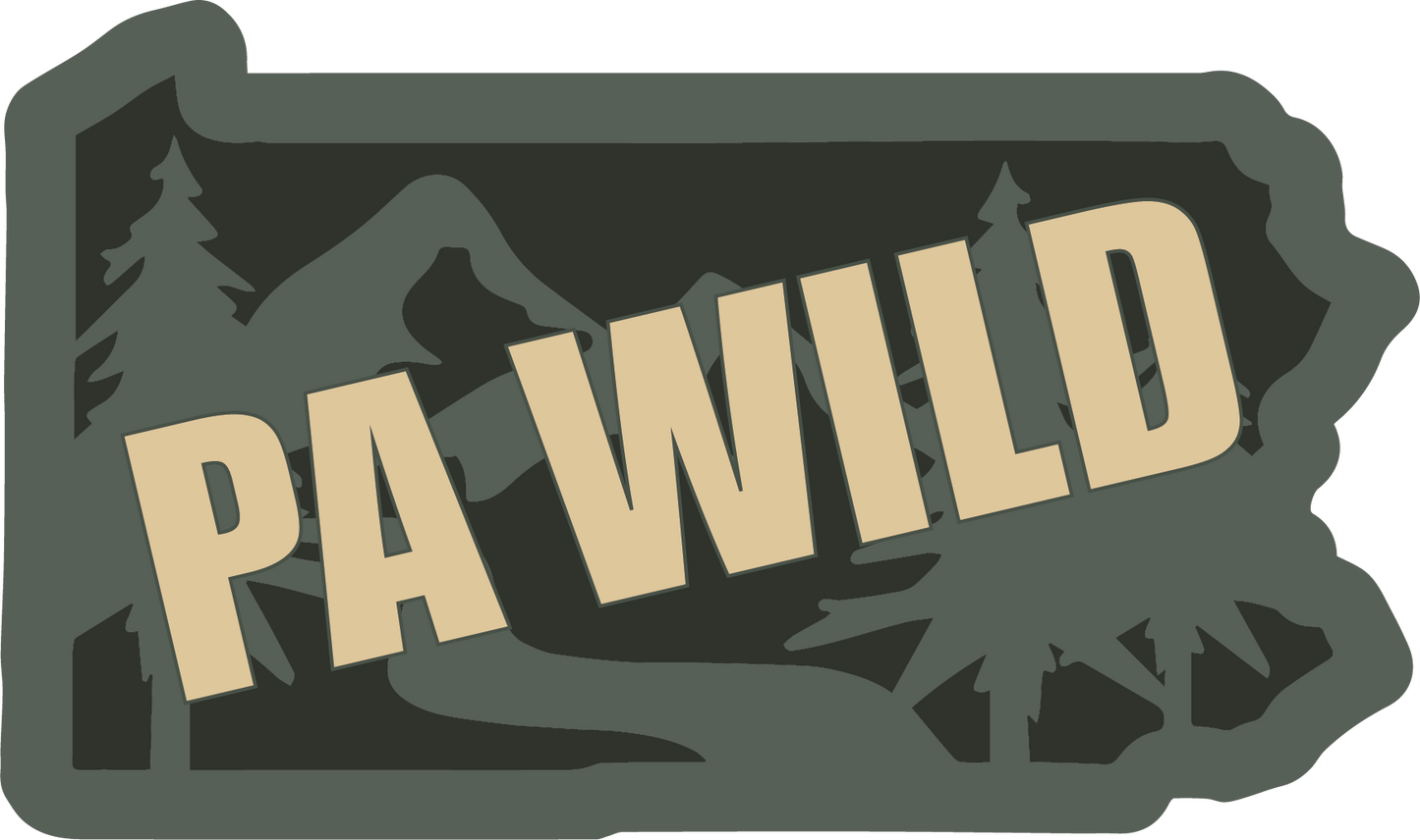 PA Wild Sticker